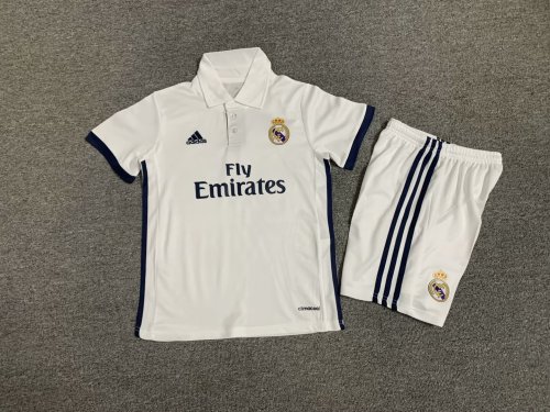 16-17 Real Madrid home children's wear