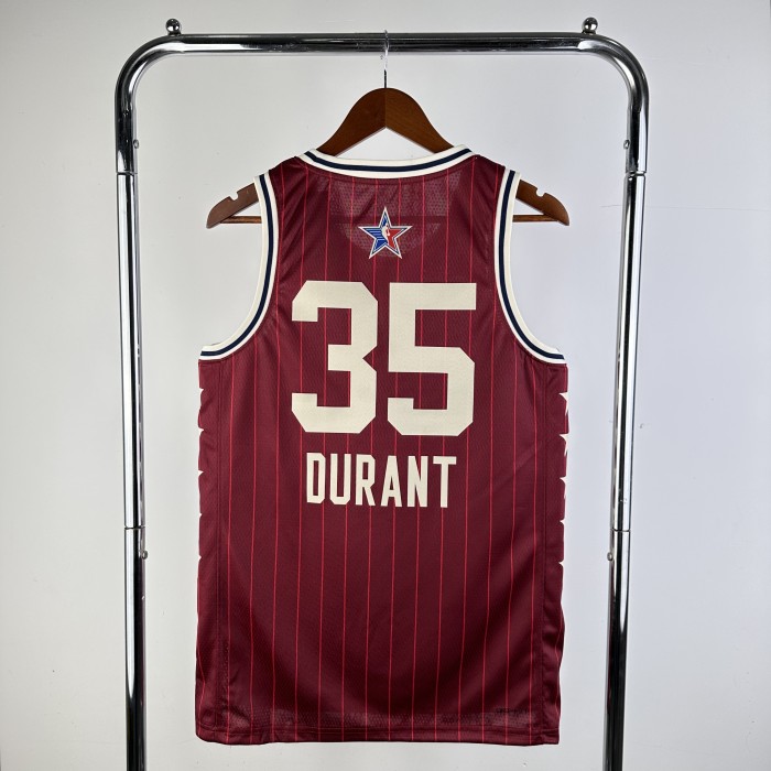 Four-season all-star, red number 35, Durant
