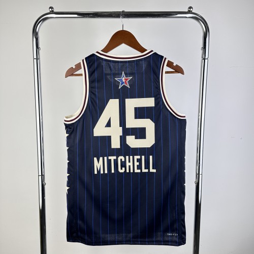 24-season all-star, blue 45 Mitchell