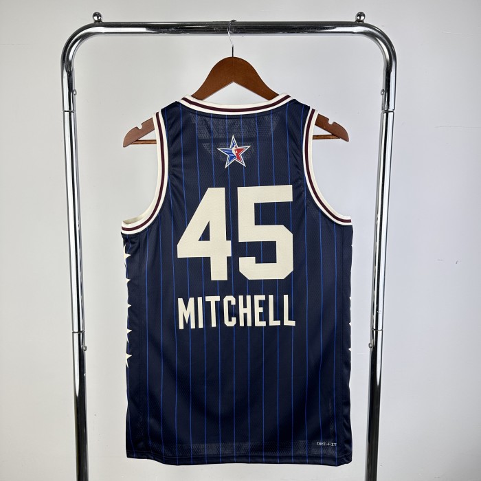 24-season all-star, blue 45 Mitchell