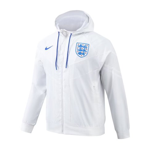 2024 England White Windbreaker