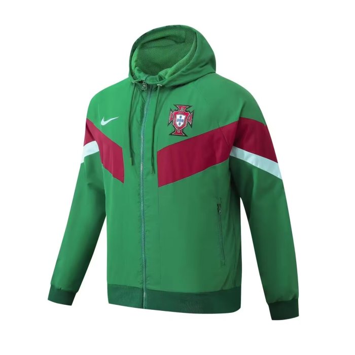 2024 Portugal Green Windbreaker