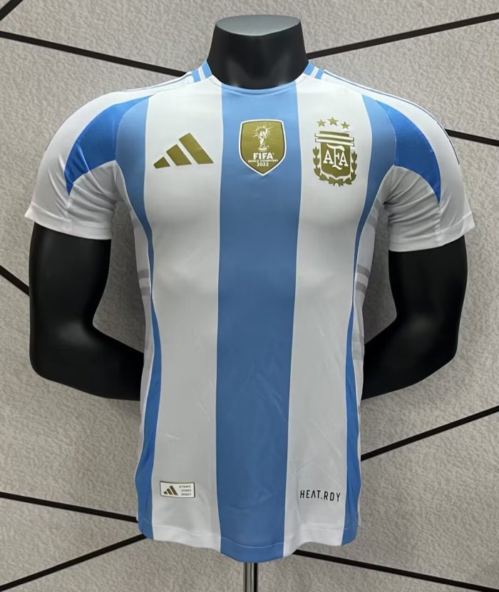 24-25 Argentina home pass version of the Jersey