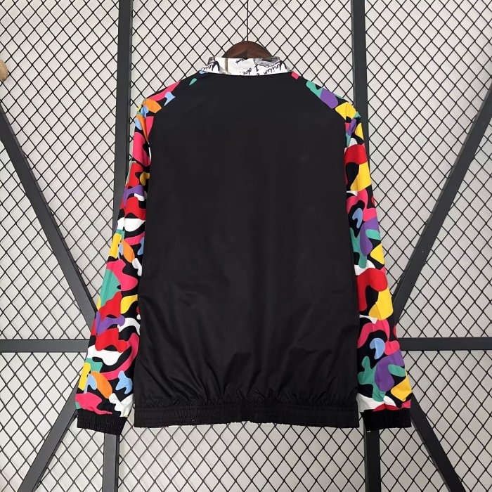 Manchester United graffiti double-sided silicone windbreaker