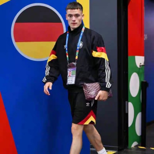 2024 German one-sided trench coat in black