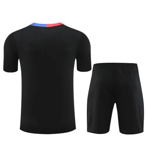 24/25 Barcelona Short sleeve black training suit