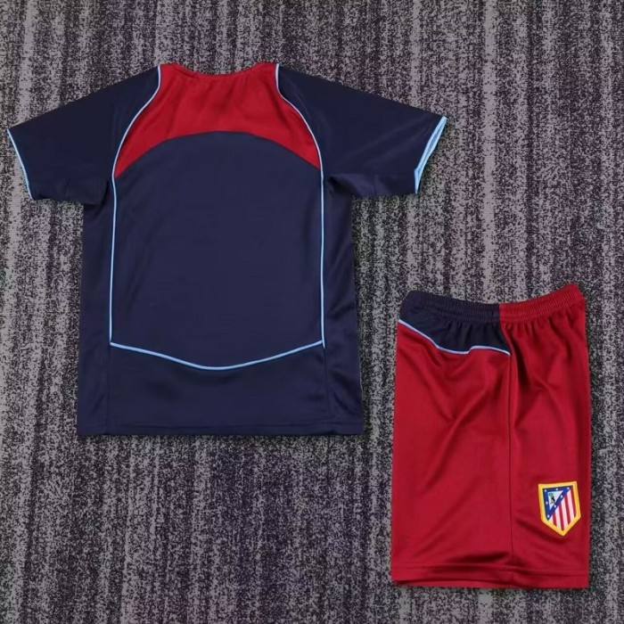 Retro 04/05 Atletico Madrid Away kids kit