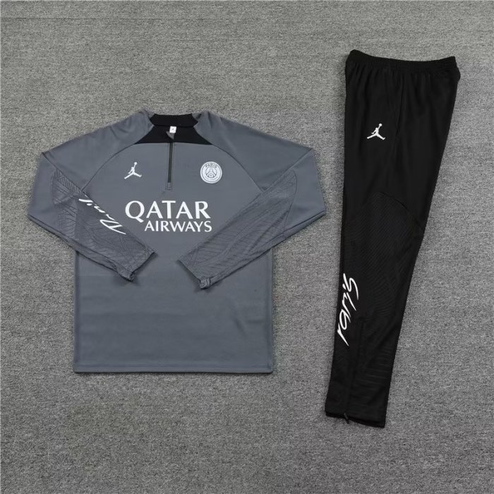 23/24 PSG Jordan Dark gray training suit