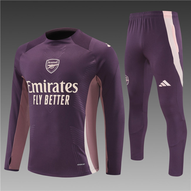 24/25 Arsenal purple training Adult suit