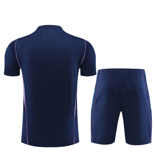 23/24 Argentina Short sleeve Royal blue training suit