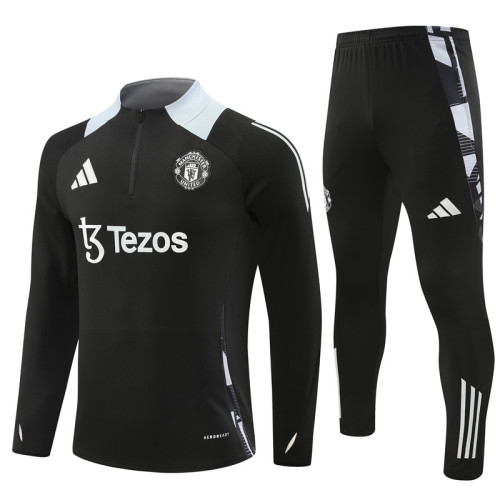 24/25 Manchester United kids black training suit