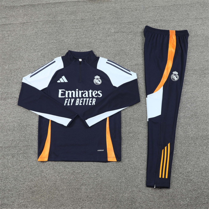 24/25 Real Madrid Kids training suit Royal Blue