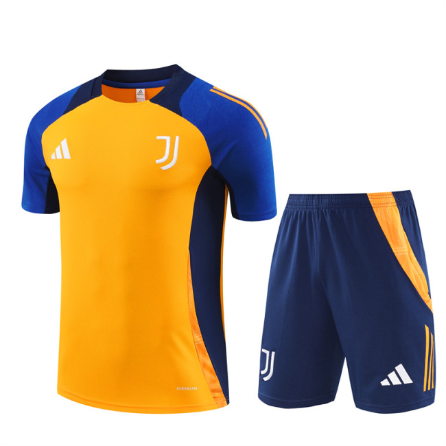 24/25 Juventus kids Short sleeve orange training suit