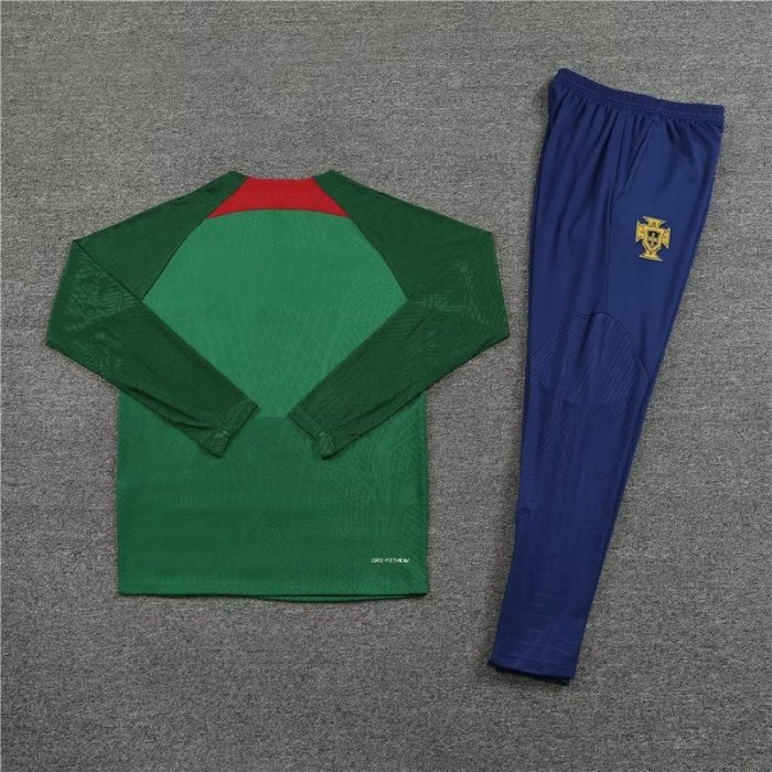 23/24 Portugal kids green training suit