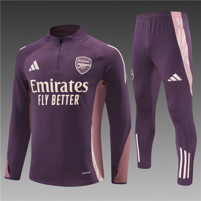 24/25 Arsenal purple training Adult suit 2