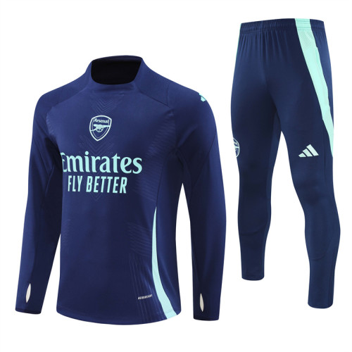 24/25 Arsenal kids Royal Blue training suit 1