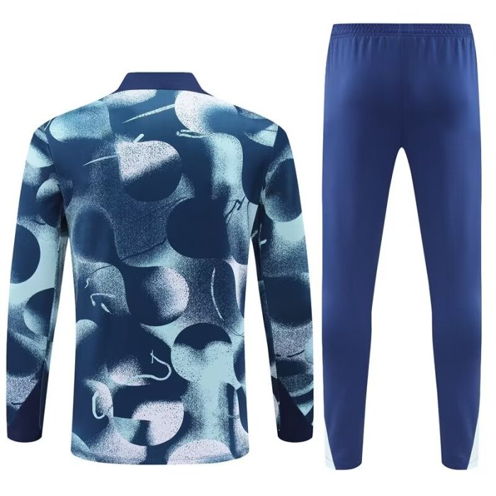 24/25 Tottenham Hotspur kids Blue camouflage training suit