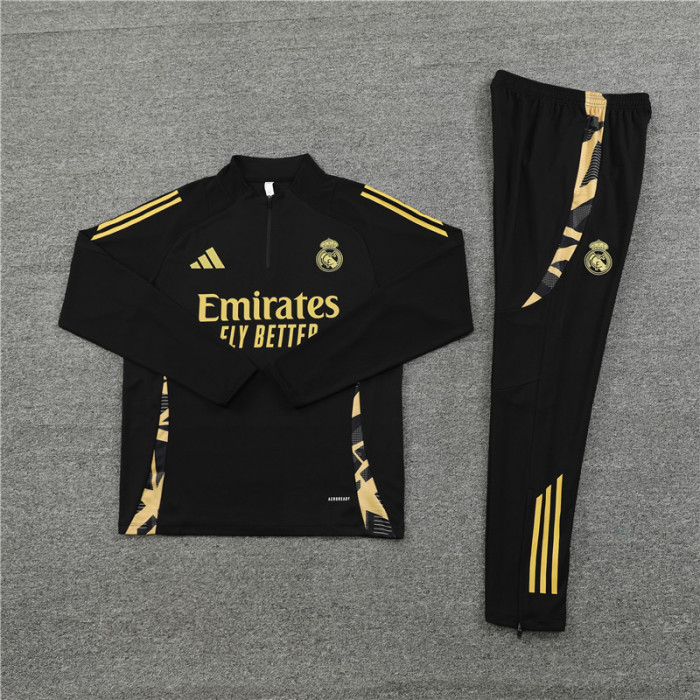 24/25 Real Madrid Kids training suit black