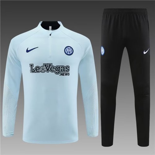 23/24 Inter Milan kids Light gray training suit
