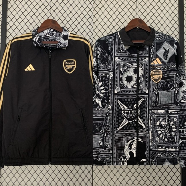 24/25 Arsenal Two sided windbreaker