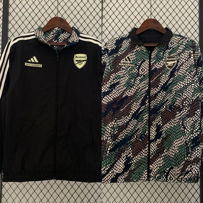 24/25 Arsenal Two sided windbreaker