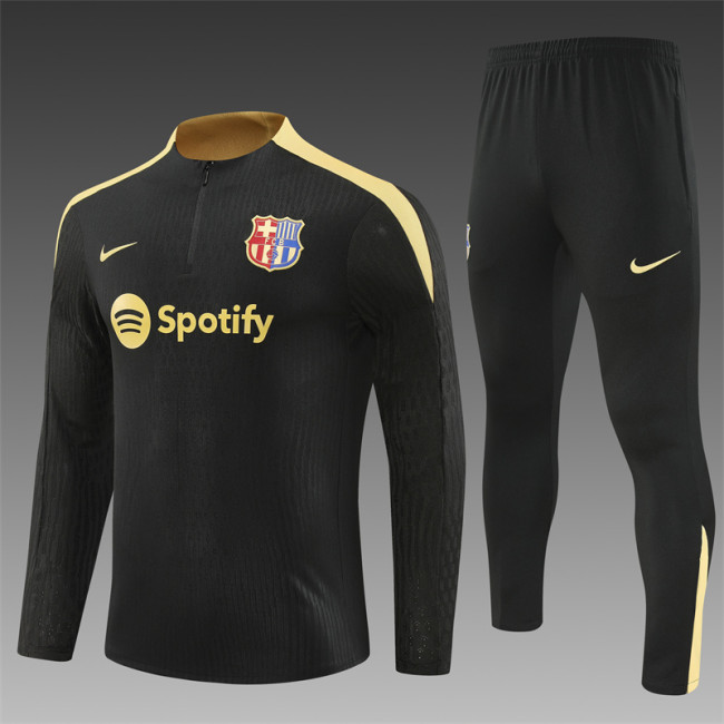 24/25 Barcelona Royal training suit Black Gold