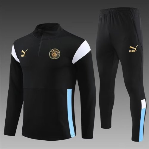 23/24 Manchester city kids black training suit