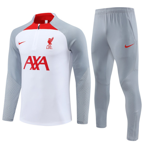 23/24 Liverpool kids white training suit