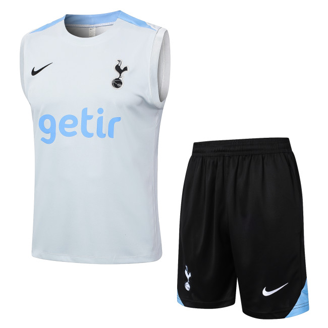 24/25 Tottenham Hotspur vest white training suit