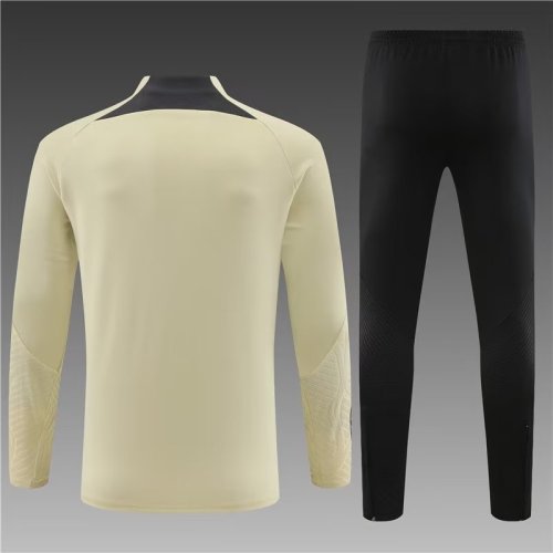 23/24 PSG Jordan kids beige training suit