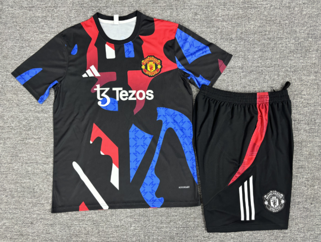 24/25 Manchester United Short sleeve camouflage training suit