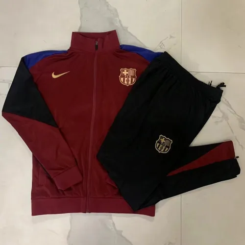 24/25 Barcelona Jujube red jacket