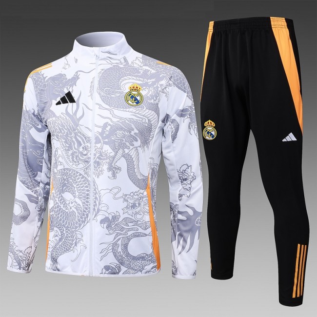 24/25 Real Madrid White Dragon jacket