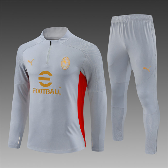 24/25 AC Milan grey training Adult suit