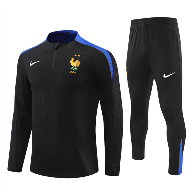 24/25 France kids training suit black