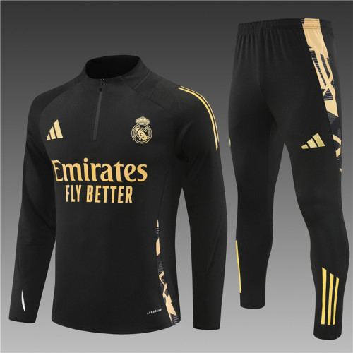 24/25 Real Madrid Adult training suit black