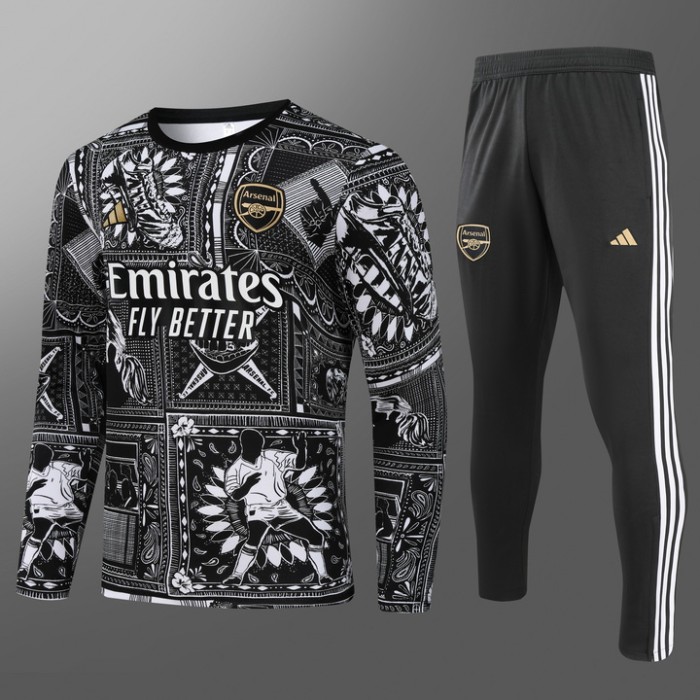 23/24 Arsenal black Special Edition training suitv