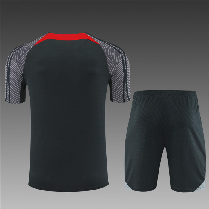24/25 Liverpool Short sleeve Dark gray training suit