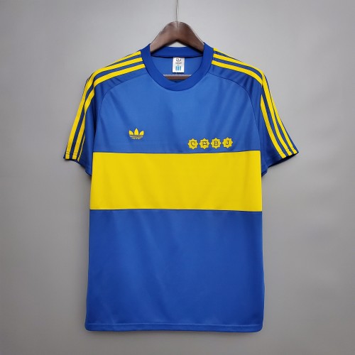 Retro 1981 Boca Juniors home