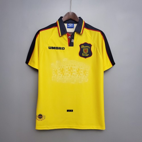 Retro Scotland 96/98 Yellow