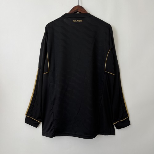 Retro Long Sleeve Real Madrid 11/12 Away