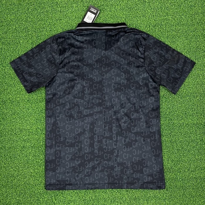 Retro 90 Chelsea  football Jersey black