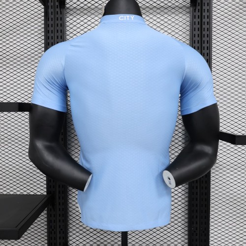 23/24 Manchester City home football jersey Player version
