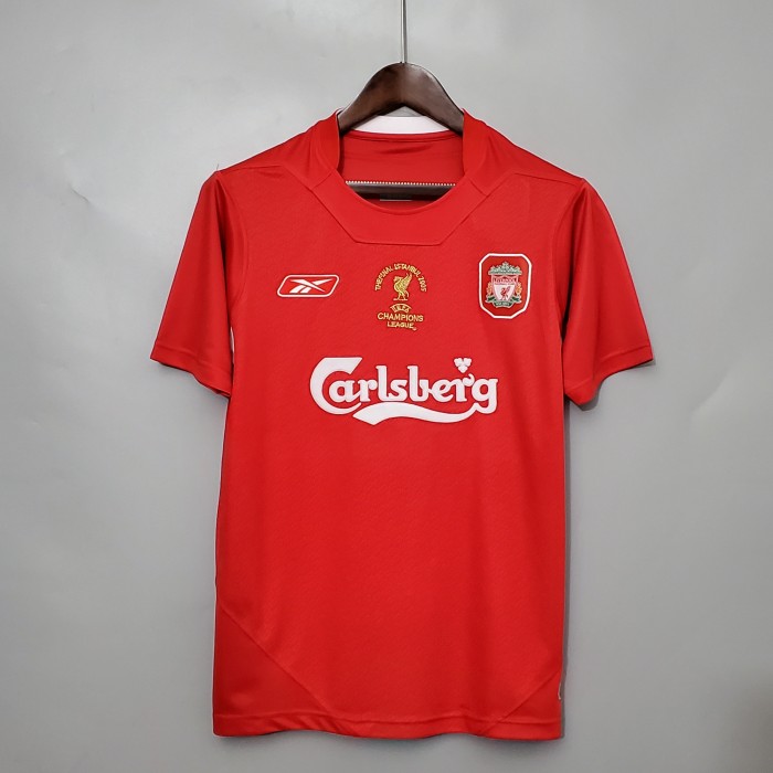 Retro 2005 Liverpool Champions League version home