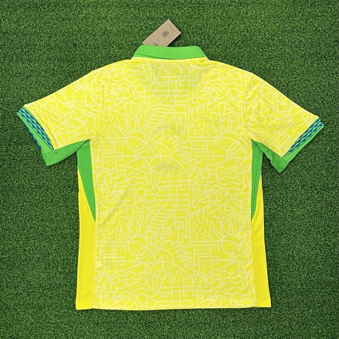 24/25 Brazil home football football jersey