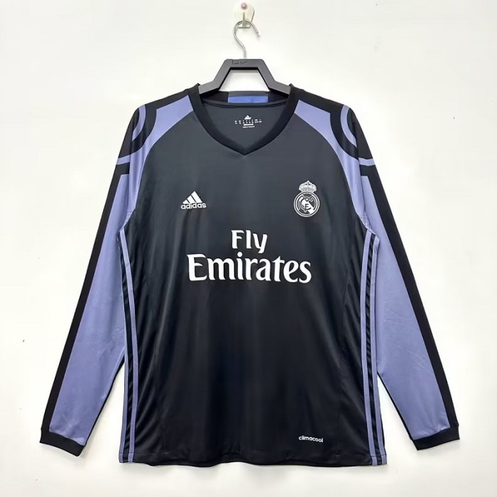 Retro 16/17 Real Madrid third Long sleeve