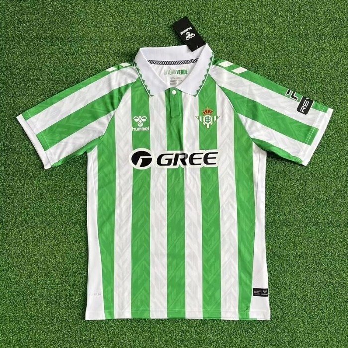 24/25 Real Betis home football jersey