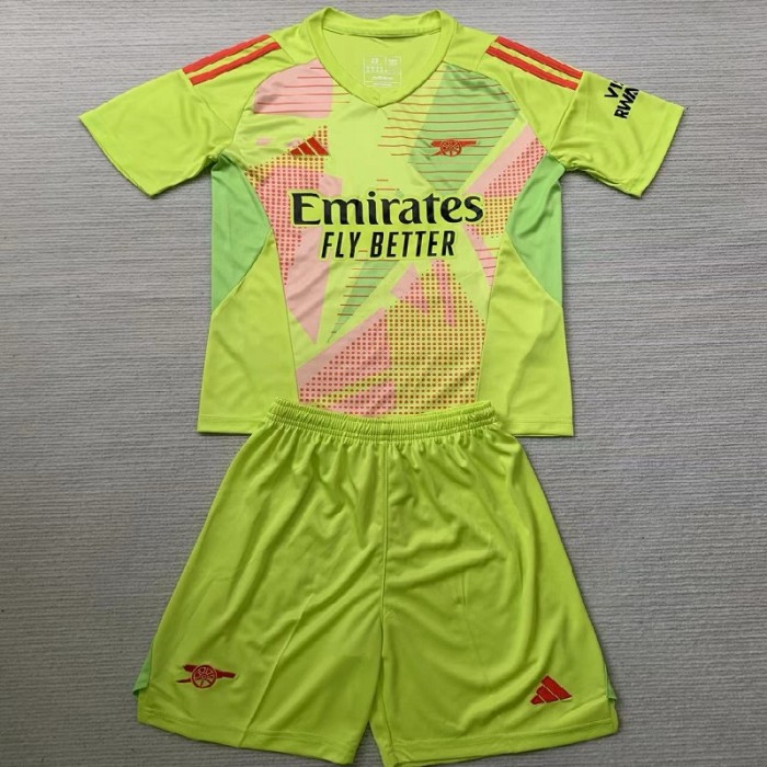 24/25 Arsenal Green goalkeeper  Adult Kit