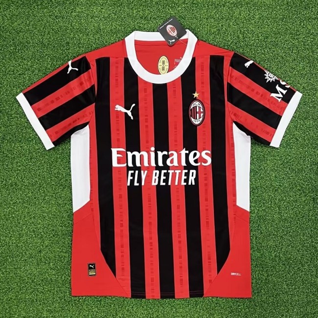 24/25 AC milan home football jersey