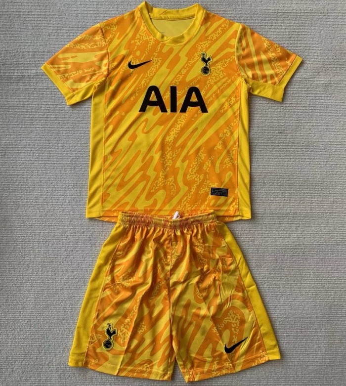 24/25 Tottenham Hotspur yellow goalkeeper Adult Set